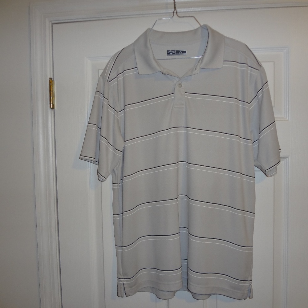 Callaway Men's Large Gray Golf Shirt
